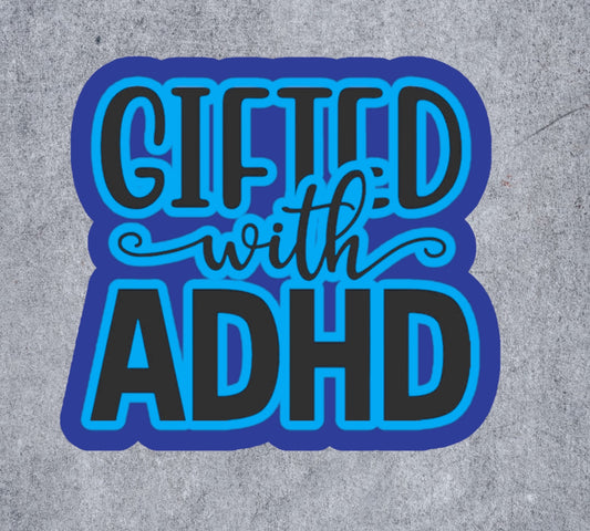 Autism Awareness & ADHD Decal Slap Sticker #1